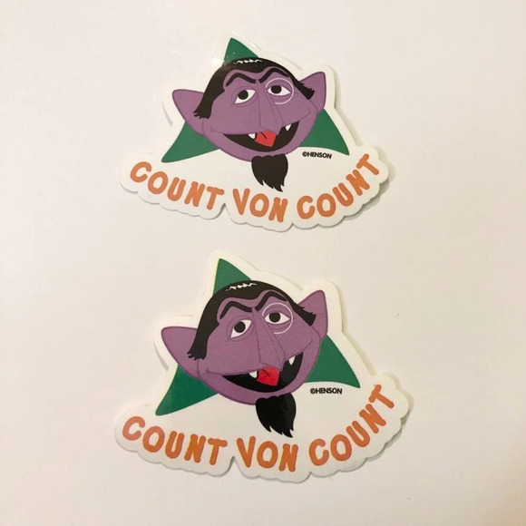 2000 Sesame Street Sandylion Stickers Henson Bert Grover Ernie Count Lot of 8 - Picture 11 of 12